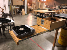 Load image into Gallery viewer, Overland Vehicle Storage system for SUV, Jeep JK / JL, 4Runner. Trail Kitchen Pullout Upgrade with prep table slide out and single burner stove